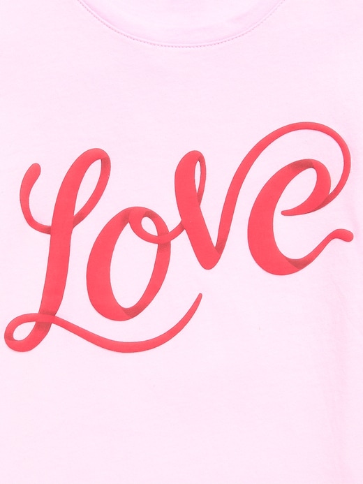 Image number 2 showing, Short-Sleeve Graphic T-Shirt for Girls