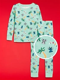 L'image numéro 1 présente Pyjama ajusté à imprimé Old Navy x Disney unisexe pour tout-petit et bébé