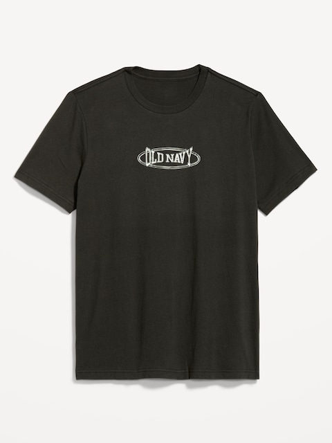 Crew-Neck Logo-Graphic T-Shirt