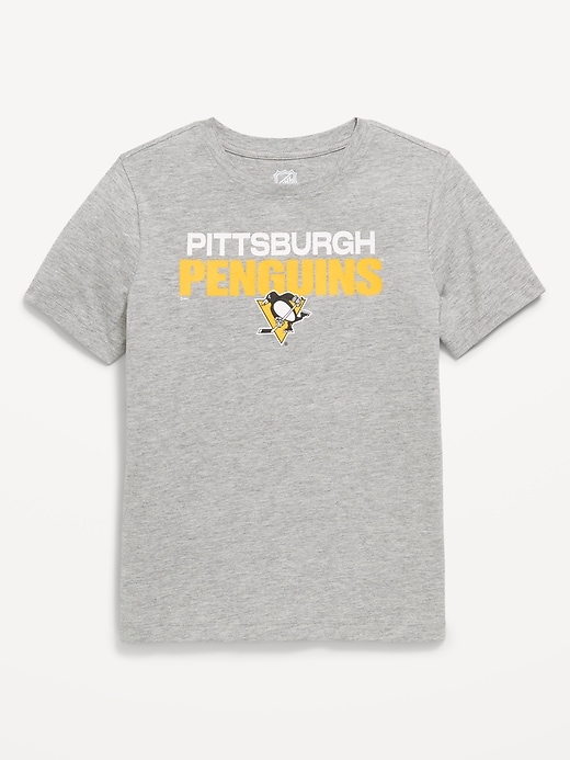 L'image numéro 1 présente T-shirt à imprimé de la LNH unisexe pour enfant