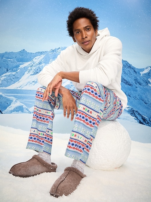 L'image numéro 3 présente Pantalon de pyjama en flanelle pour homme