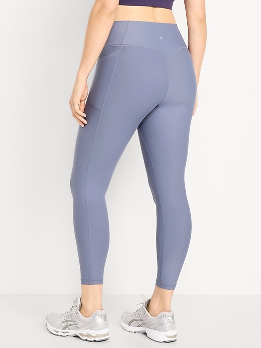 Image number 5 showing, Extra-High Waisted PowerSoft Boundless 7/8 Pocket Leggings – No Front Seam