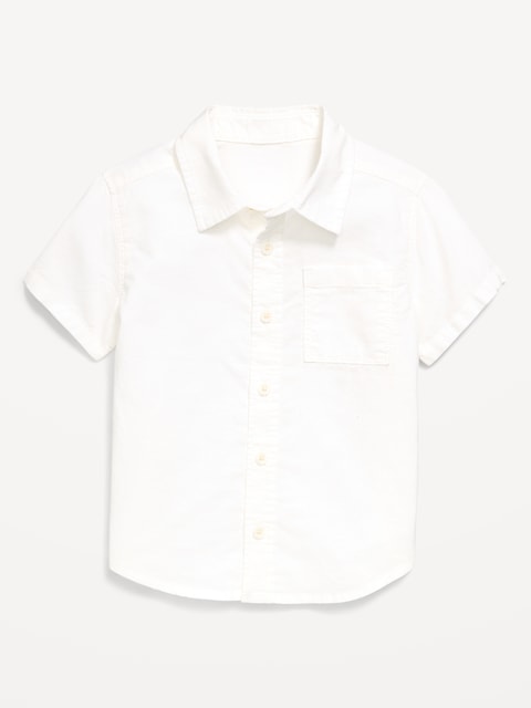 Short-Sleeve Oxford Shirt for Toddler Boys