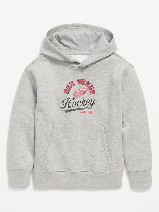 Image number 1 showing, NHL Graphic Gender-Neutral Hoodie for Kids