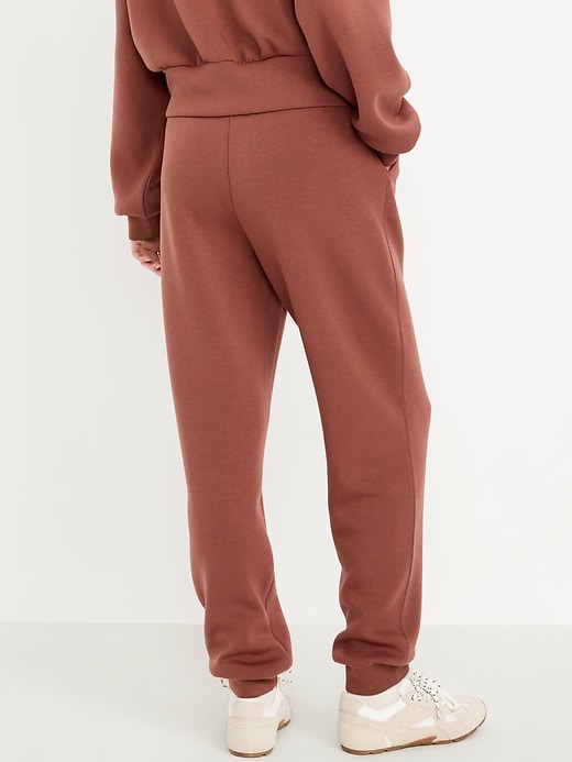 Image number 2 showing, High-Waisted Bounce Fleece Jogger Sweatpants