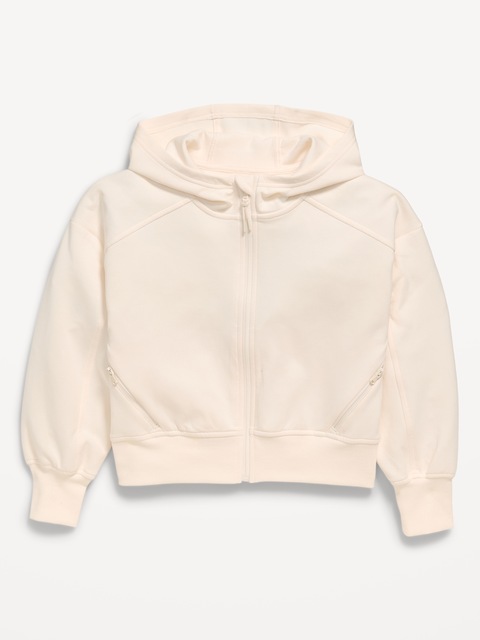 Oversized Dynamic Fleece Full-Zip Hoodie for Girls