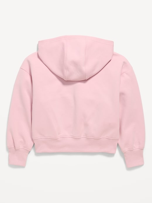 Image number 4 showing, Oversized Dynamic Fleece Full-Zip Hoodie for Girls