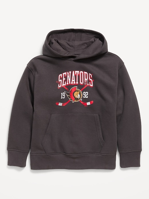 Image number 1 showing, NHL Graphic Gender-Neutral Hoodie for Kids