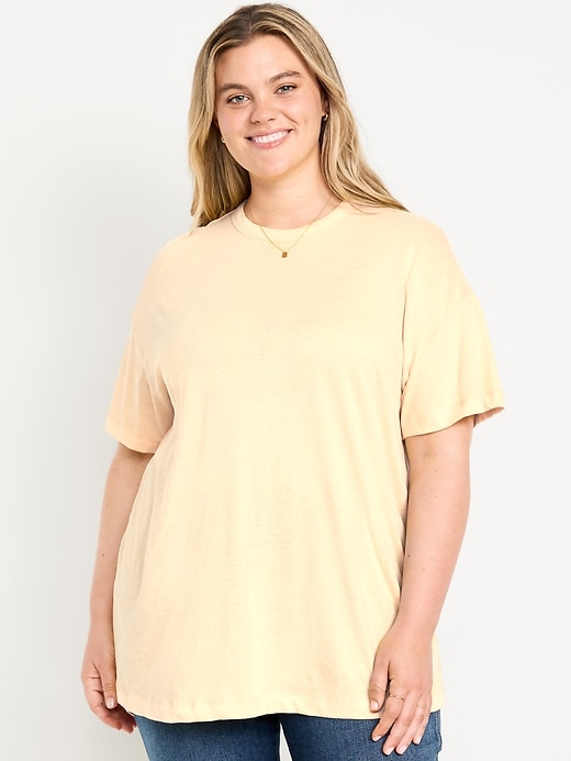 Image number 7 showing, Oversized EveryWear Tunic T-Shirt