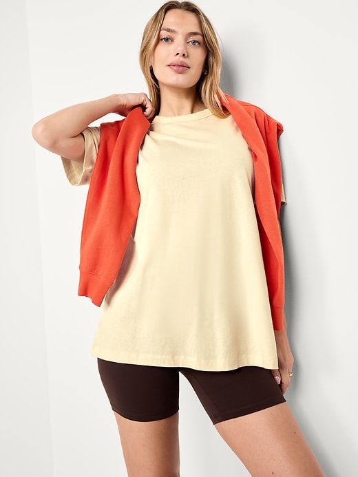 Image number 3 showing, Oversized EveryWear Tunic T-Shirt