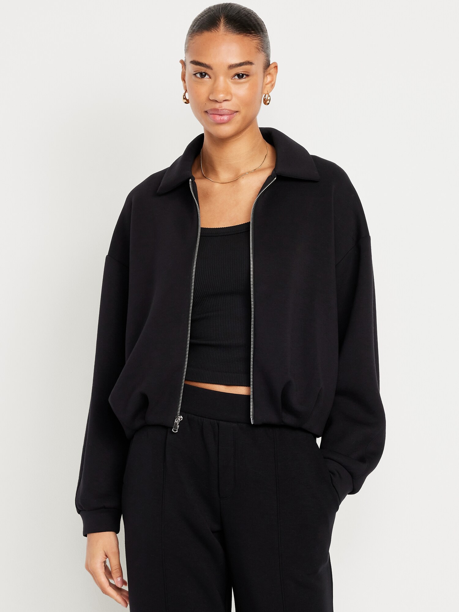 Bounce Fleece Bomber Jacket