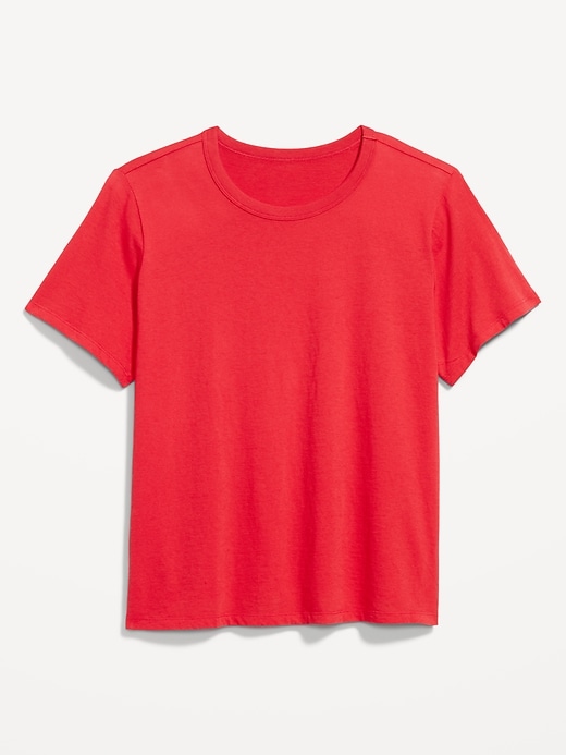 L'image numéro 1 présente T-shirt passe-partout ras du cou