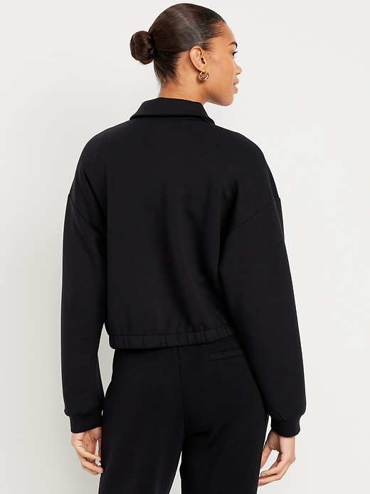 L'image numéro 2 présente Blouson d’aviateur en molleton raffiné