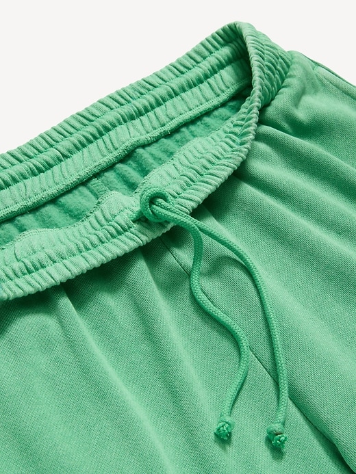 Image number 6 showing, High-Waisted Wide-Leg Sweatpants