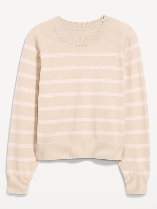 Image number 4 showing, SoSoft Cropped Crew-Neck Sweater