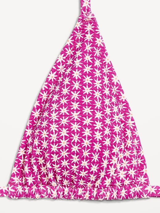 Image number 8 showing, Triangle String Bikini Swim Top