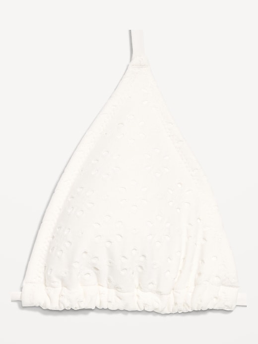 Image number 9 showing, Triangle String Bikini Swim Top