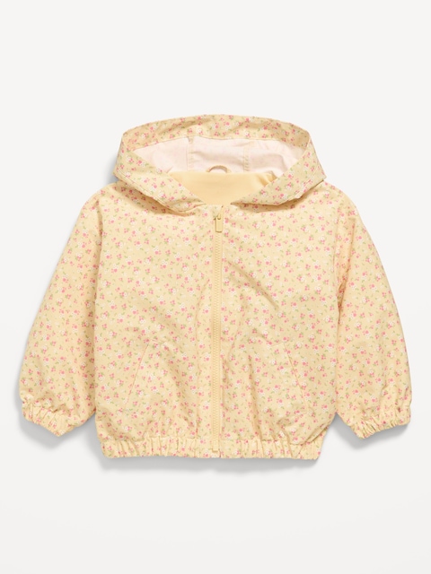 VESTE D'ENTRAÎNEMENT À CAPUCHON À MOTIF POUR TOUTE-PETITE