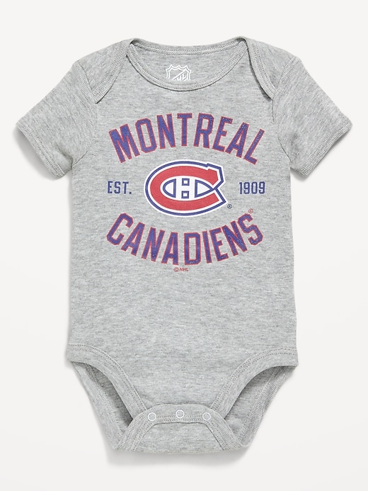 Image number 1 showing, NHL Graphic Bodysuit for Baby