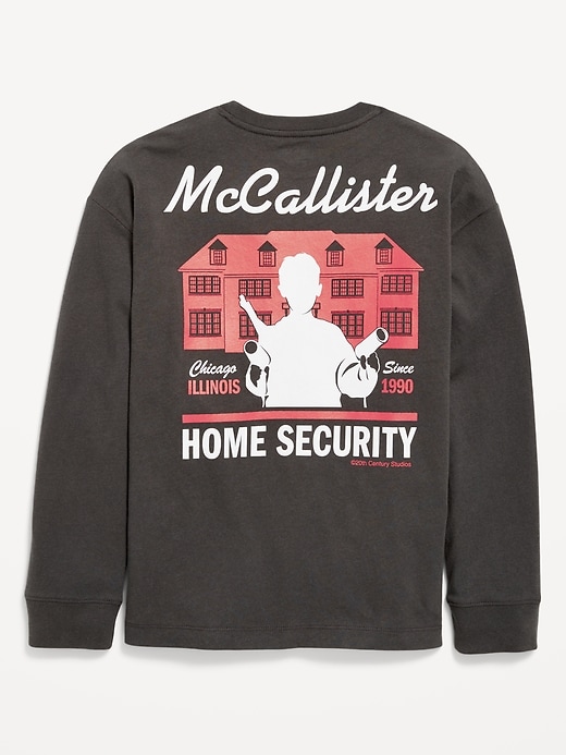 Image number 3 showing, Home Alone™ Oversized Gender-Neutral Graphic T-Shirt for Kids