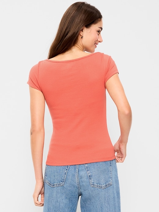 Image number 2 showing, Snug Boatneck T-Shirt