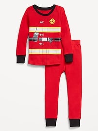 Image number 2 showing, Snug-Fit Graphic Pajama Set for Toddler & Baby