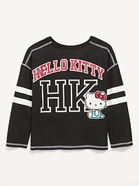 Image number 3 showing, Hello Kitty® V-Neck Graphic T-Shirt for Girls