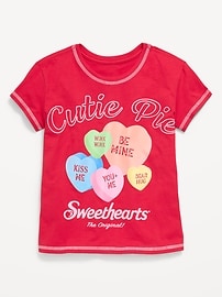 Image number 1 showing, Sweethearts® Graphic T-Shirt for Girls