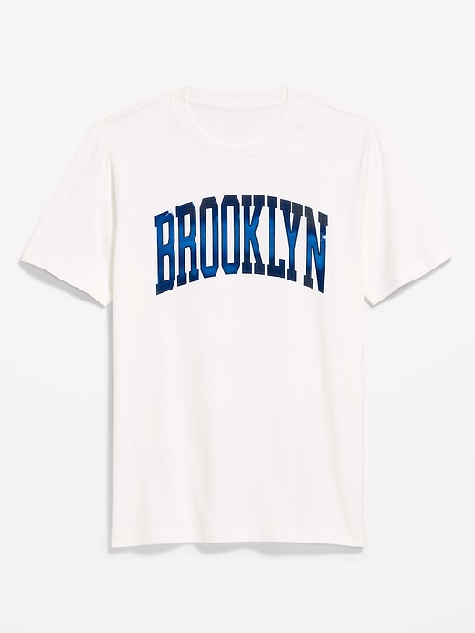 Image number 1 showing, Crew-Neck Graphic T-Shirt