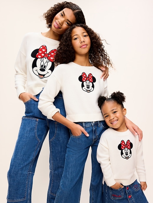 Image number 3 showing, Old Navy x Disney Minnie Mouse Pullover Sweater for Toddler Girls