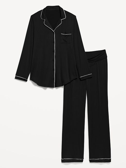 L'image numéro 3 présente Pyjama classique de maternité