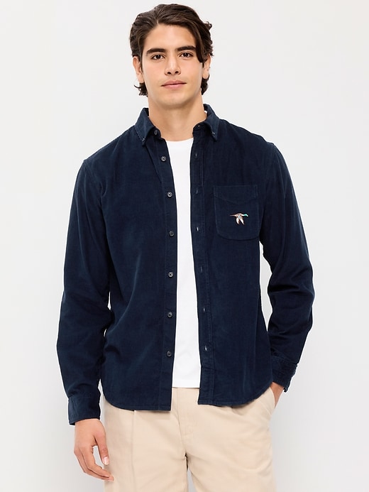 Image number 1 showing, Classic Fit Everyday Corduroy Shirt