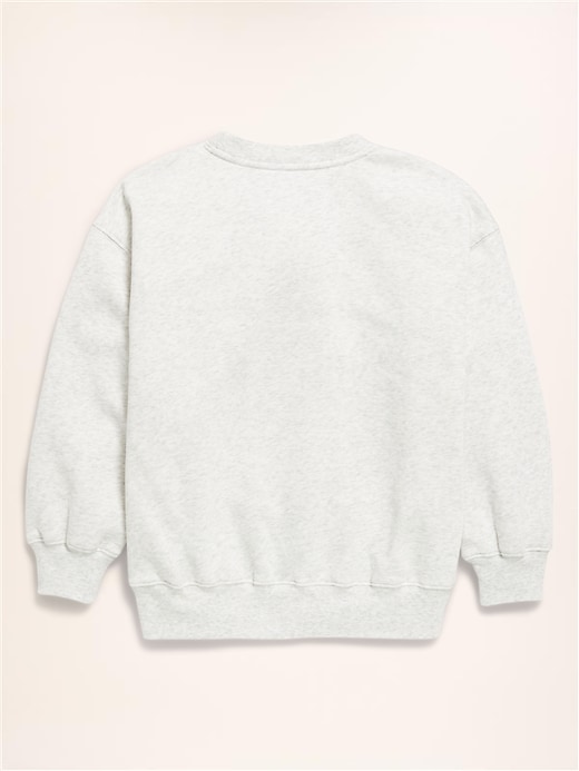 L'image numéro 6 présente Chandail long surdimensionné en coton ouaté Minnie de Disney © et à logo pour fille