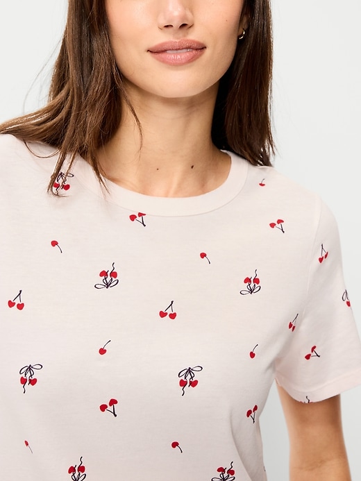 Image number 3 showing, EveryWear Crew-Neck Printed T-Shirt