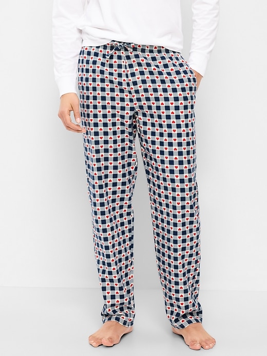 L'image numéro 1 présente Pantalon de pyjama en flanelle pour homme