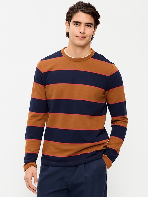 Image number 1 showing, Long-Sleeve Striped T-Shirt