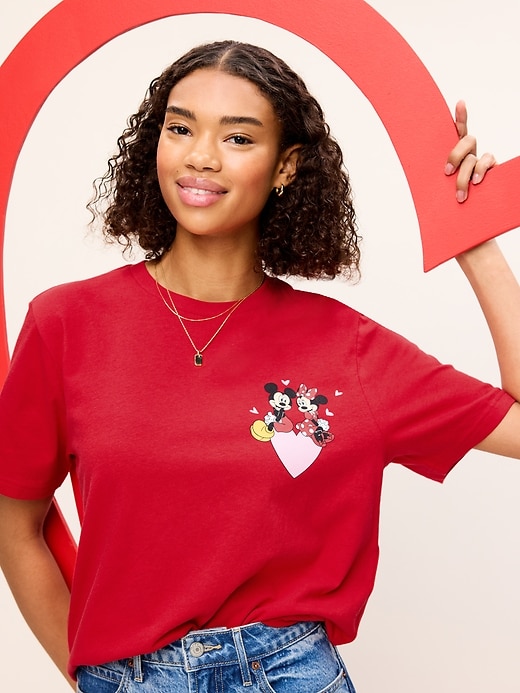 Image number 3 showing, Old Navy x Disney Mickey Mouse & Minnie Mouse T-Shirt for Adults