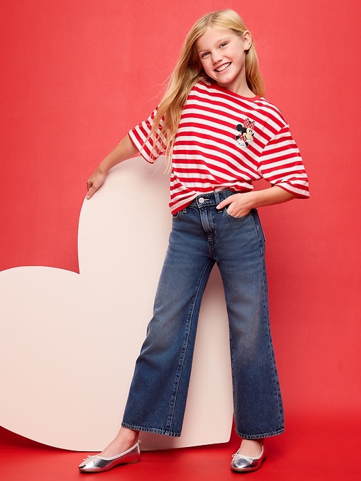 Image number 1 showing, Old Navy x Disney Minnie Mouse Logo-Graphic T-Shirt for Girls