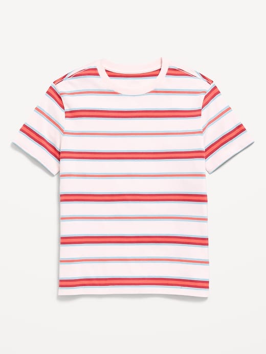 L'image numéro 1 présente T-shirt rayé à manches courtes pour garçon