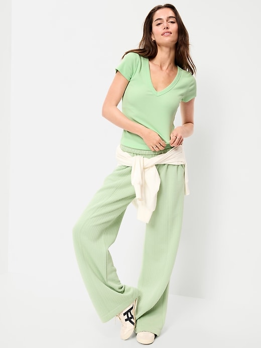 Image number 3 showing, Snug V-Neck T-Shirt