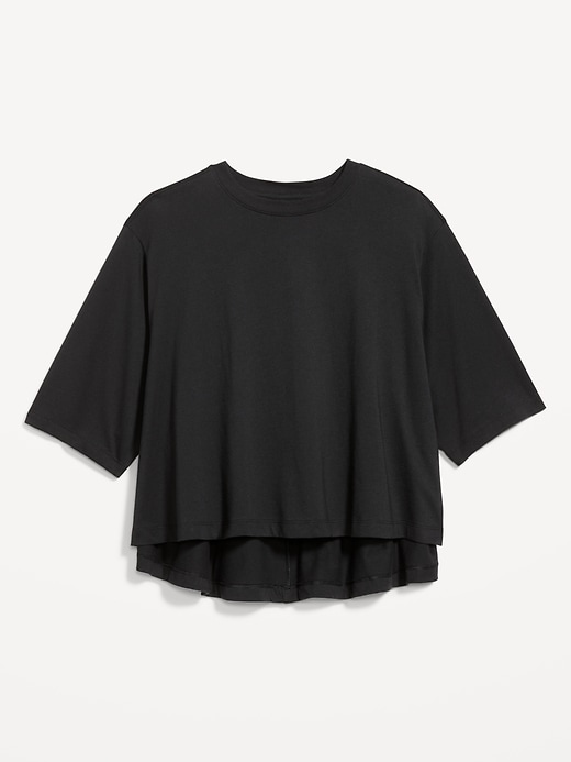 Image number 4 showing, Short-Sleeve Trapeze T-Shirt