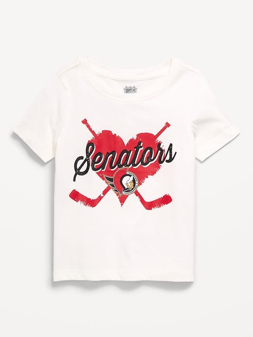 Image number 1 showing, NHL Graphic T-Shirt for Toddler Girls