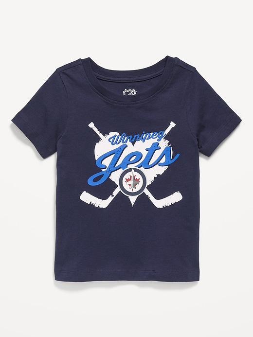 Image number 1 showing, NHL Graphic T-Shirt for Toddler Girls