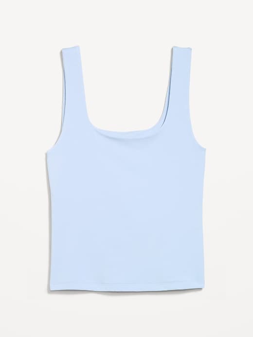 Image number 4 showing, Hug Double-Layer Scoop-Neck Tank Top