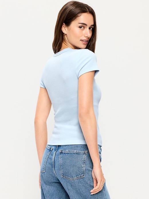 Image number 2 showing, Snug Crop T-Shirt