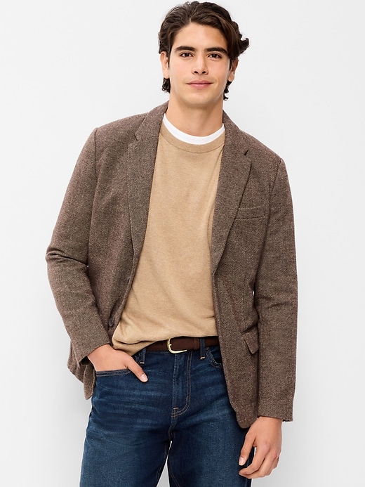 Image number 1 showing, Wool-Blend Blazer