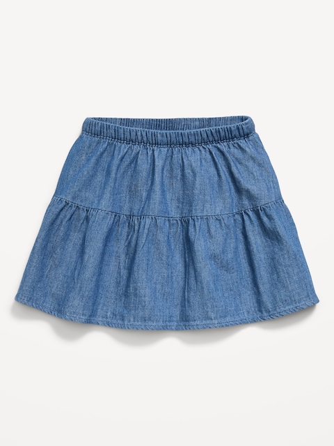 Jean Skort for Toddler Girls