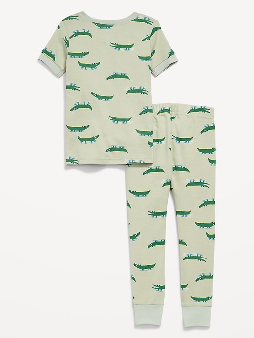 Image number 2 showing, Snug-Fit Graphic Pajama Set for Toddler & Baby