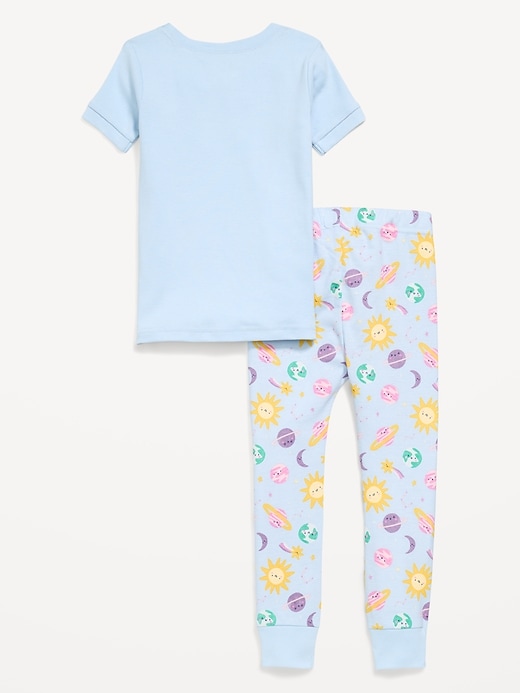 L'image numéro 2 présente Pyjama ajusté à motif unisexe pour tout-petit et bébé