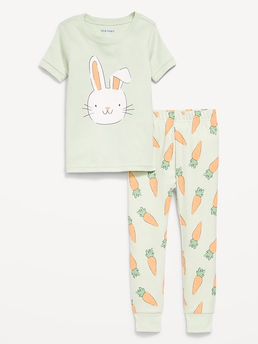 L'image numéro 1 présente Pyjama ajusté à motif unisexe pour Tout-petit et Bébé